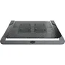 Cooler Master NotePal U2 Plus V2 Notebookkühler (9"-17") schwarz 2x 80 mm Lüfter