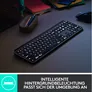 Logitech MX Keys Advanced Illuminated Kabellose Tastatur Graph. Business Version