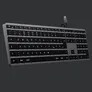 Satechi Slim W3 USB-C kabelgebundene Tastatur