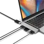HyperDrive DUO 7-in-2 MacBook Pro Hub Silber