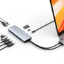 Hyper VIPER 10-in-2 USB-C Hub Grau