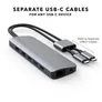 Hyper VIPER 10-in-2 USB-C Hub Silber