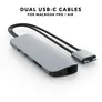 Hyper VIPER 10-in-2 USB-C Hub Silber