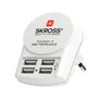 SKROSS World Adapter Pro + USB 4xA 3-polig (7A) Reiseadapter 1302522
