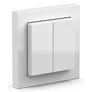 Senic Friends of Hue Switch glanz weiß batterieloses 3-fach Schalterset