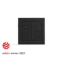 Senic Friends of Hue Outdoor Switch schwarz batterieloser Schalter Homekit