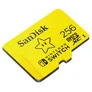 SanDisk 256 GB microSDXC Speicherkarte für Nintendo Switch™ gelb