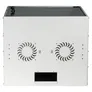EFB-Elektronik 19" 12HE Wandgehäuse Basic, FLAT-Pack, Tiefe 450mm, RAL9010