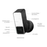 Eve Cam Outdoor - smarte Flutlichtkamera Secure Video Technologie Apple HomeKit