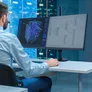 Ergotron LX Dual Monitorarm erweiterbar auf 4 Monitore, Tischhalterung (Schwarz)