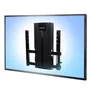 Ergotron Monitor & TV Schiebe-Wandhalterung VHD 46-63 Zoll (Schwarz)