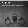 Pracht ALPHA-Wallbox XT schwarz Typ 2, 2 x 11 kW, RFID, Kabel 2 x 5,5m NRG1002