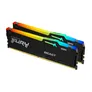 32GB (2x16GB) KINGSTON FURY Beast RGB DDR5-5600 CL40 RAM Gaming Arbeitssp. Kit