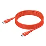 Club 3D USB 2.0 Typ-C Kabel USB-IF PD 240W St./St. 2m orange CAC-1573