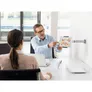 DURABLE Wandhalterung Tablet Holder Wall Arm metallic silber
