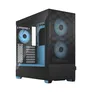 Fractal Design Pop Air RGB Cyan Core mit Seitenfenster ATX Gaming Gehäuse Blau