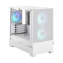 Fractal Design Pop Mini Air RGB White mit Fenster mATX/mITX Gaming Gehäuse Weiß
