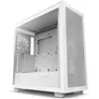 NZXT H7 Flow White Midi Tower ATX Gaming Gehäuse weiß mit Glasfenster