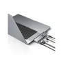 Hyper DUO PRO 7-in-2 USB-C Hub Grau