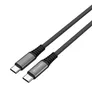 4smarts USB-C auf USB-C Kabel PremiumCord 100W 1,5m schwarz 456266
