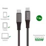 4smarts USB-C auf USB-C Kabel PremiumCord 100W 3m schwarz 456267