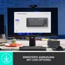 Logitech MX Mechanical Mini Linear - Graphite - Minimalistische Tastatur