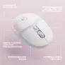 Logitech G705 LIGHTSPEED Kabellose Gaming Maus Weiß