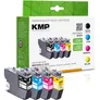 KMP Tintenpatronen Multipack ersetzt  Brother LC3213VAL