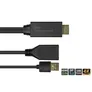 Good Connections Adapter HDMI 2.0b St an DisplayPort 1.2 Bu 4K @60Hz 0,3m