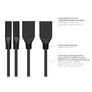 Good Connections Adapter HDMI 2.0b St an DisplayPort 1.2 Bu 4K @60Hz 0,3m
