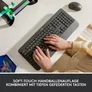 Logitech Signature K650 Kabellose Tastatur Grafit