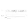 EFB-Elektronik 19" 1HE Steckdosenleiste 9-fach, RAL 9005 EK631DE.1