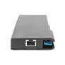 DIGITUS Universal Docking Station, USB 3.0, 7-Port, Travel 2x Video, 2x USB 3.0