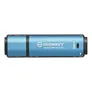 Kingston 128 GB IronKey Vault Privacy50 Verschlüsselter USB-Stick Metall USB 3.2