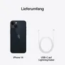 Apple iPhone 14 128 GB Mitternacht MPUF3ZD/A