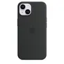 Apple Original iPhone 14 Silikon Case mit MagSafe Mitternacht