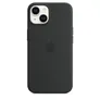Apple Original iPhone 14 Silikon Case mit MagSafe Mitternacht