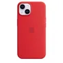 Apple Original iPhone 14 Silikon Case mit MagSafe Product(RED)