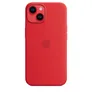 Apple Original iPhone 14 Silikon Case mit MagSafe Product(RED)