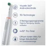 Oral-B Pro 3 3500 White elektrische Zahnbürste mit Reiseetui