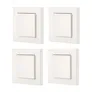 Eve Light Switch - Smarter Lichtschalter Apple HomeKit-Technologie & Thread, 4er