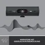 Logitech Brio 500 Full HD USB-C Webcam, Graphite