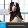 Logitech Zone Vibe 100 Kabelloses Headset Rose