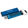 Kingston 128 GB IronKey Keypad 200 Verschlüsselter USB-Stick Metall USB 3.2 Gen1