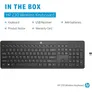 HP 230 Kabellose Tastatur Schwarz 3L1E7AA#ABD