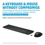 HP 655 Kabellose Maus-Tastaturkombination Schwarz 4R009AA#ABD