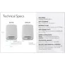 Netgear Orbi AX5400 Tri-Band Mesh WiFi 6 System RBK762 (Router, Satellit)