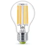 Philips Classic LED Lampe mit 60W, E27 Sockel, Klar, White (3000K)