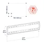 Ergotron WM Wandhalterung bis 32 Zoll starr silber 60-604-003