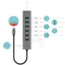 i-tec USB-C Charging Metal HUB 7 Port  Power Adapter 15W C31HUBMETAL703